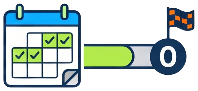 Follow a month-by-month Debt Blaster payoff schedule toward zero debt